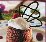 chocolate orange timbale
